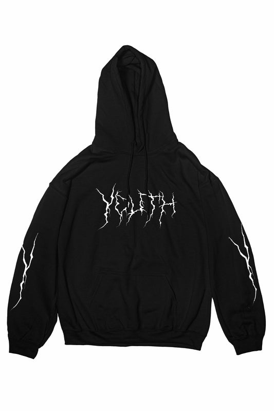 LIGHTNING HOODIE ⚡️ (BLACK)